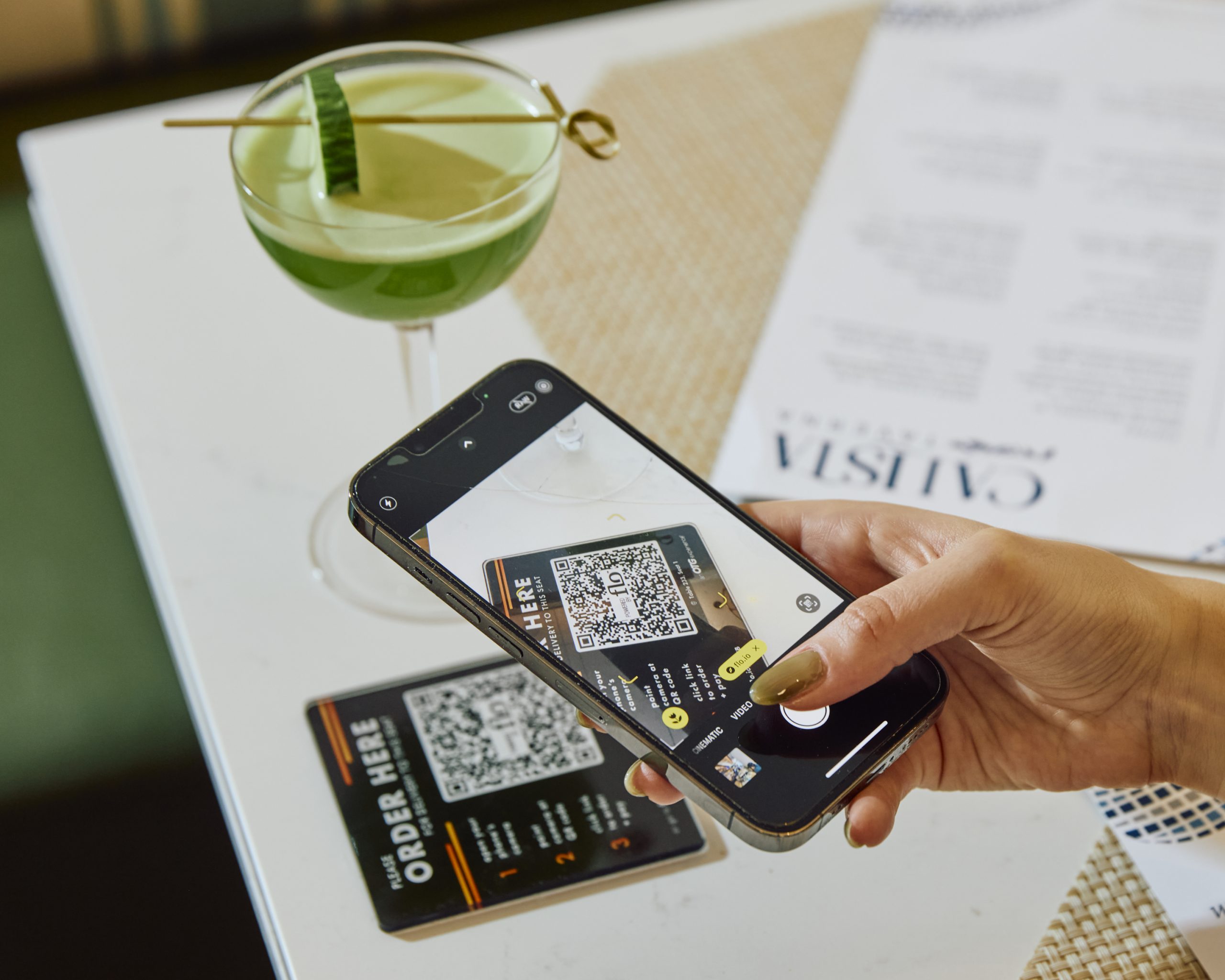 iphone scan qr code flo x gen